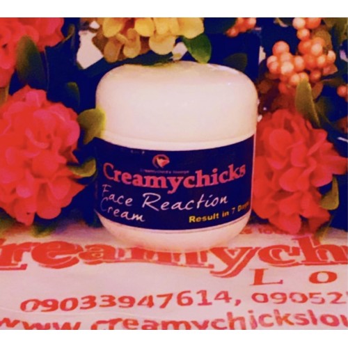 Face reaction cream...